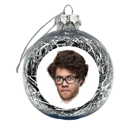 Maurice Moss - xmas bauble by Mat Hall
