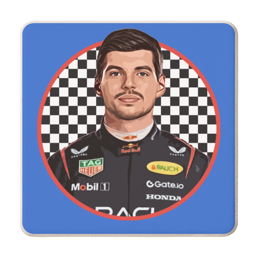 Max - personalised beer coaster by DOLLY WOLFE