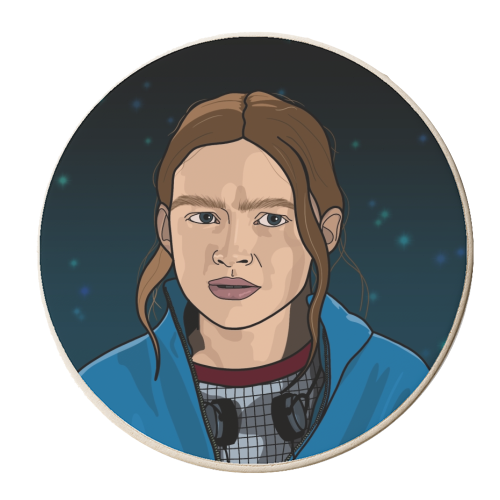 max print - personalised beer coaster by The Girl Next Draw