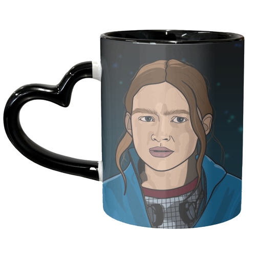 max print - unique mug by The Girl Next Draw