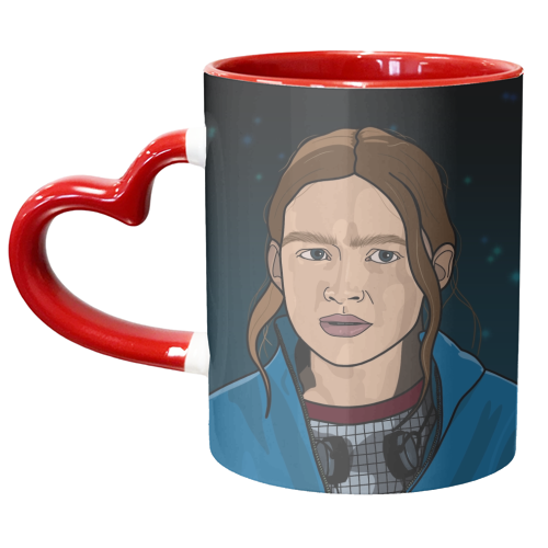 max print - unique mug by The Girl Next Draw