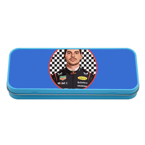 Max - tin pencil case by DOLLY WOLFE