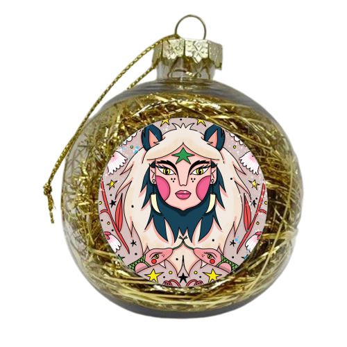 MAY'S CHILD - xmas bauble by Nichola Cowdery