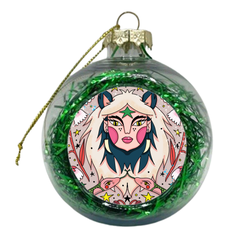 MAY'S CHILD - xmas bauble by Nichola Cowdery