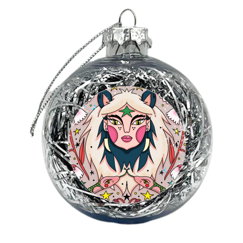 MAY'S CHILD - xmas bauble by Nichola Cowdery