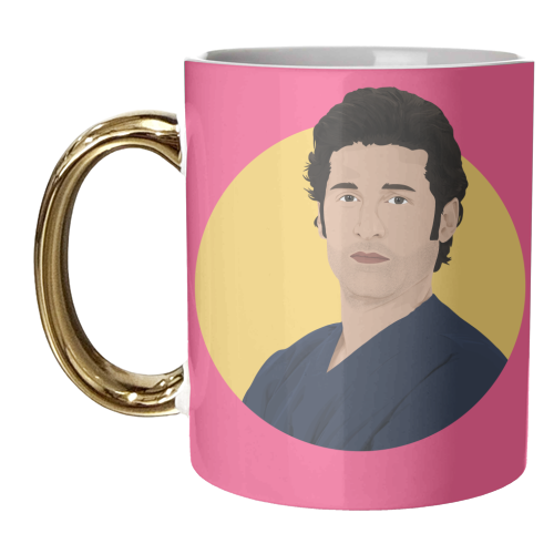 McDreamy - unique mug by Pink and Pip