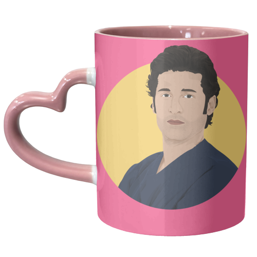 McDreamy - unique mug by Pink and Pip