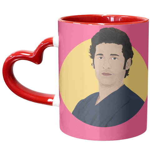 McDreamy - unique mug by Pink and Pip