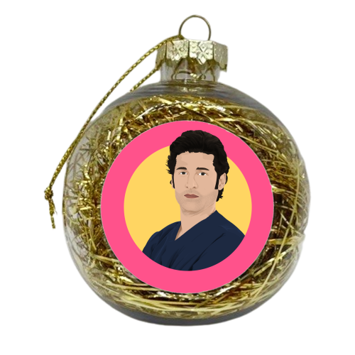 McDreamy - xmas bauble by Pink and Pip
