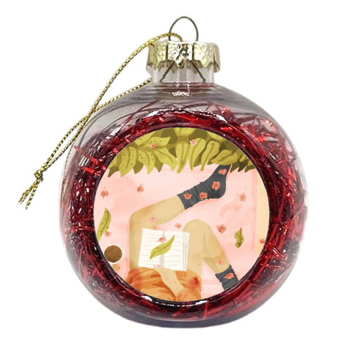 Me Time - xmas bauble by Uma Prabhakar Gokhale