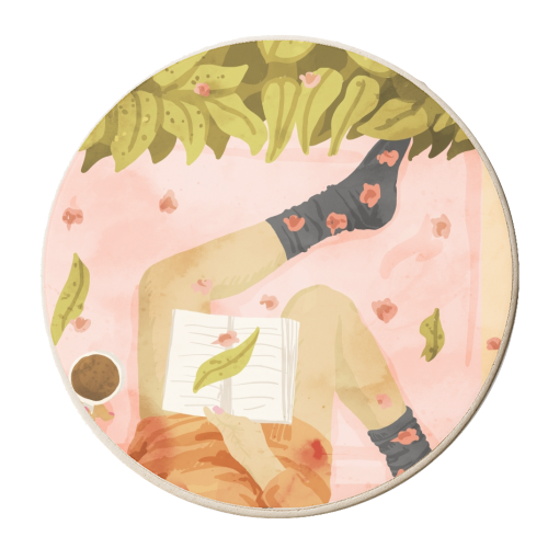 Me Time - personalised beer coaster by Uma Prabhakar Gokhale