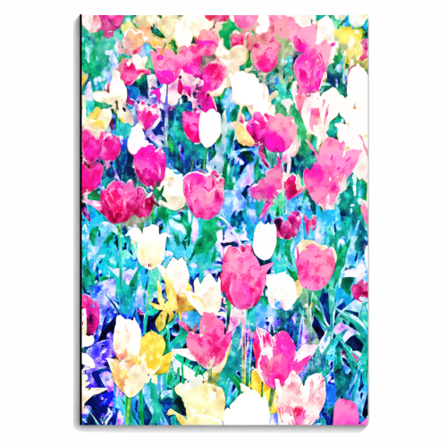 Meadow in Bloom - personalised A4, A5, A6 notebook by Uma Prabhakar Gokhale