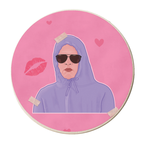 Mean Girls - Glen Coco - personalised beer coaster by Loren Grosvenor