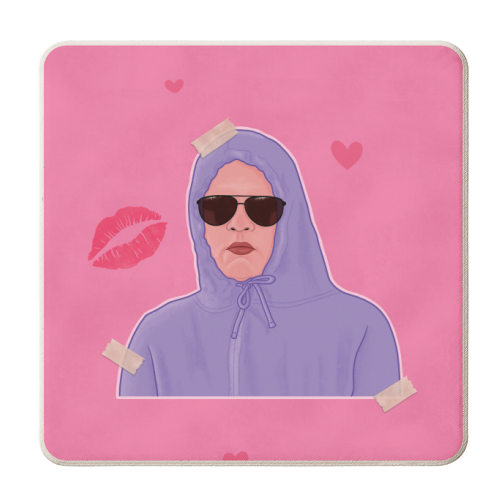 Mean Girls - Glen Coco - personalised beer coaster by Loren Grosvenor