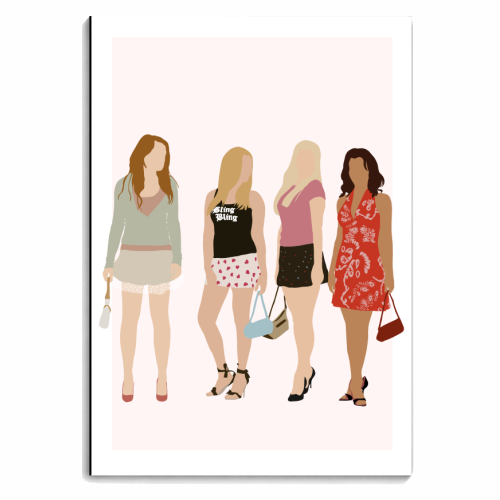 Mean Girls - personalised A4, A5, A6 notebook by Pink and Pip