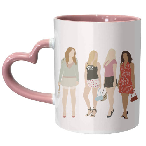 Mean Girls - unique mug by Pink and Pip