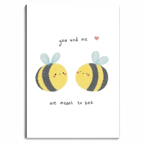 Meant to Bee - personalised A4, A5, A6 notebook by Ellie Bednall