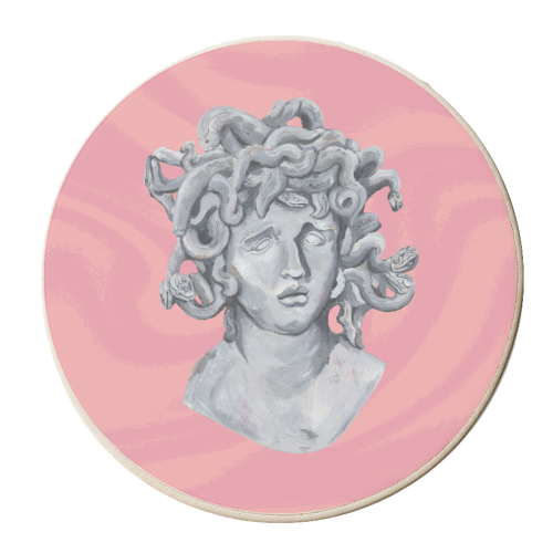 Medusa - personalised beer coaster by The Queer Store