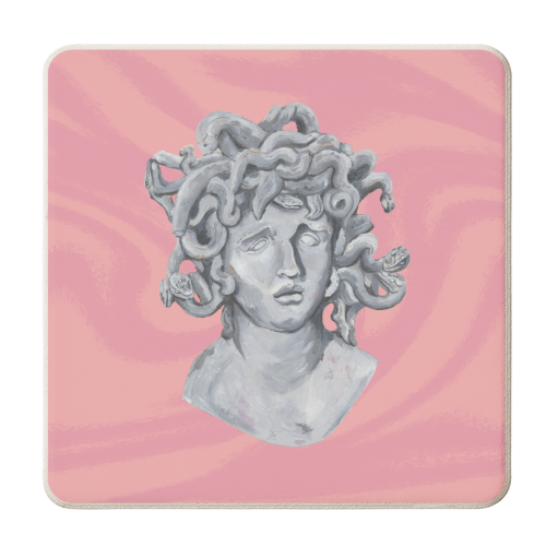 Medusa - personalised beer coaster by The Queer Store