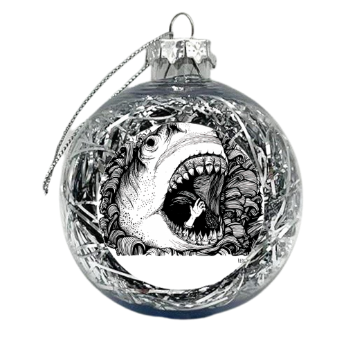 Megashark - xmas bauble by Redmegreen