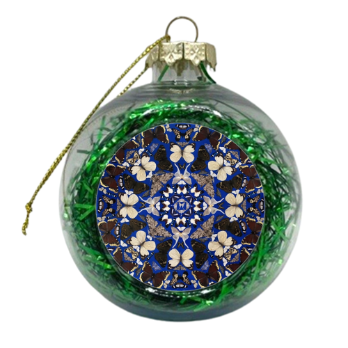 MelanCovid Azure - xmas bauble by J roldan