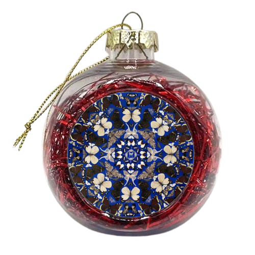 MelanCovid Azure - xmas bauble by J roldan