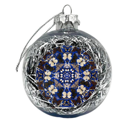 MelanCovid Azure - xmas bauble by J roldan