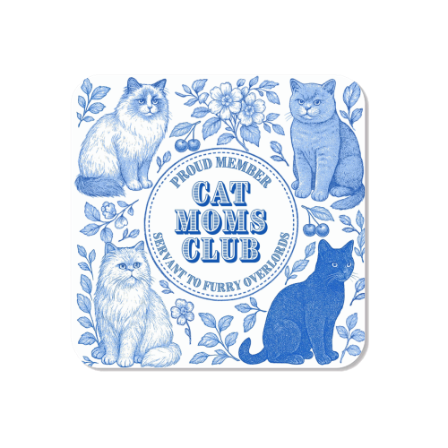 Member of the Cat Moms Club - Magnet by Lilly Rose