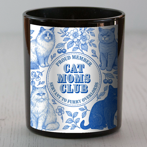 Member of the Cat Moms Club - scented candle by Lilly Rose