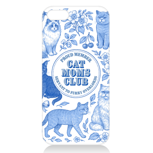 Member of the Cat Moms Club - unique phone case by Lilly Rose
