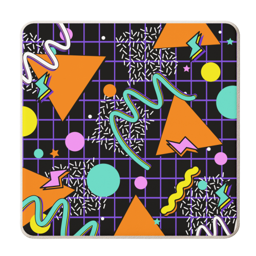 アート・デザイン・音楽 From Matt Black to Memphis Abstract 80s memphis pop art style graphics