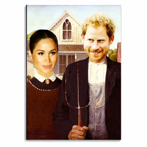 Merican Gothic - personalised A4, A5, A6 notebook by Wallace Elizabeth