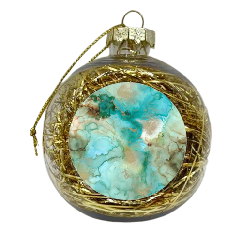 Mermaid - xmas bauble by Stephanie Sommerlad Bello