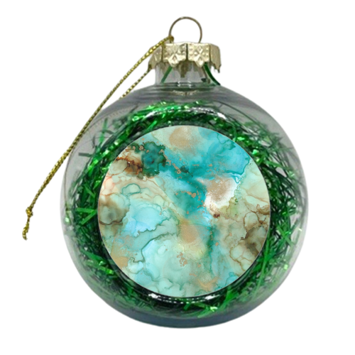 Mermaid - xmas bauble by Stephanie Sommerlad Bello