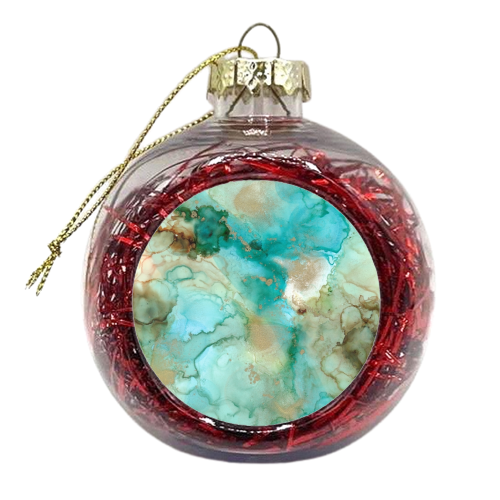 Mermaid - xmas bauble by Stephanie Sommerlad Bello