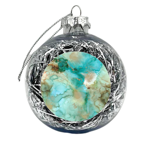 Mermaid - xmas bauble by Stephanie Sommerlad Bello