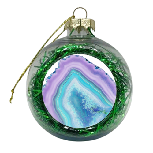 Mermaid Princess Agate #2 #gem #decor #art - xmas bauble by Anita Bella Jantz