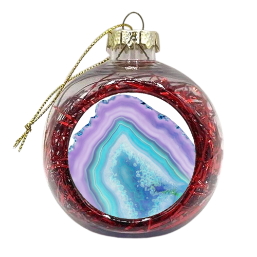 Mermaid Princess Agate #2 #gem #decor #art - xmas bauble by Anita Bella Jantz
