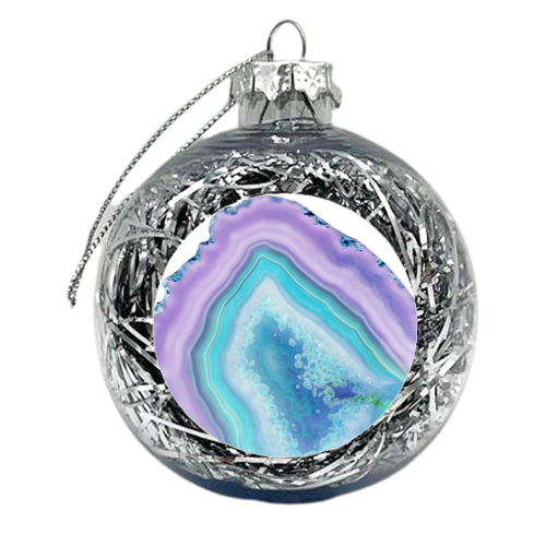 Mermaid Princess Agate #2 #gem #decor #art - xmas bauble by Anita Bella Jantz