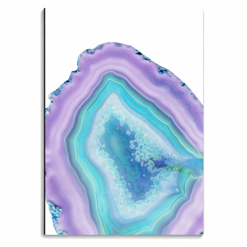 Mermaid Princess Agate #2 #gem #decor #art - personalised A4, A5, A6 notebook by Anita Bella Jantz