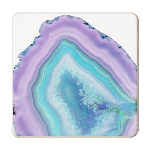 Mermaid Princess Agate #2 #gem #decor #art - personalised beer coaster by Anita Bella Jantz
