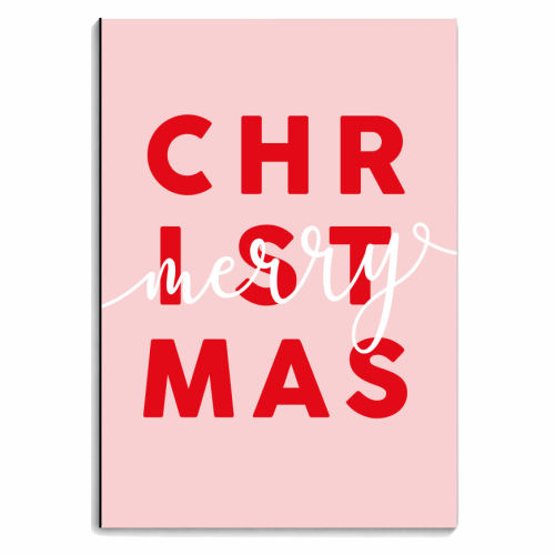 Merry Christmas - personalised A4, A5, A6 notebook by Kind of Simple Designs