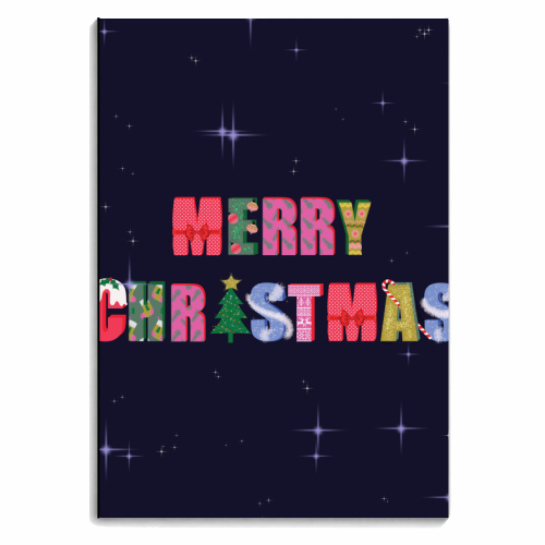 Merry Christmas - personalised A4, A5, A6 notebook by Luxe and Loco