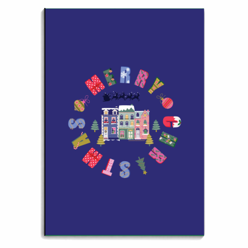 Merry Christmas Santa - personalised A4, A5, A6 notebook by Luxe and Loco