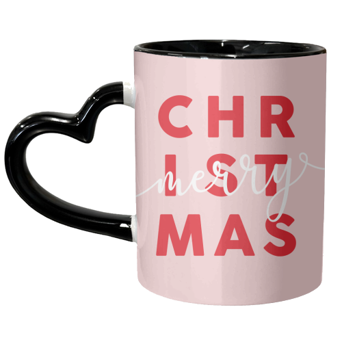 Merry Christmas - unique mug by Kind of Simple Designs