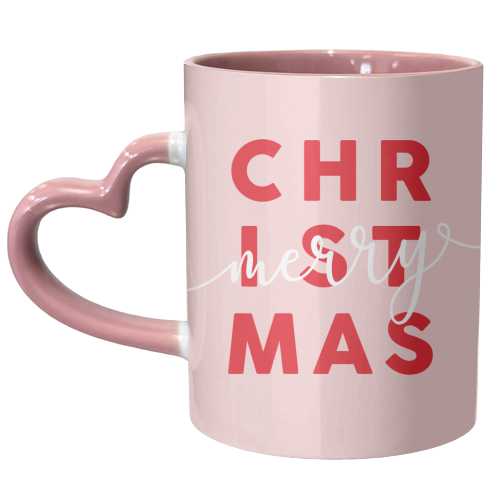 Merry Christmas - unique mug by Kind of Simple Designs