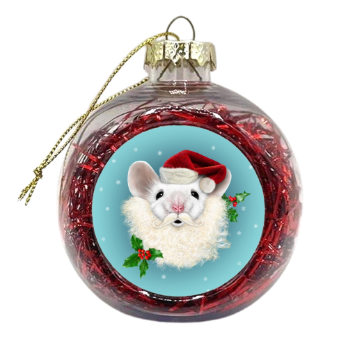 Merry Christmouse - xmas bauble by Ronn Kools