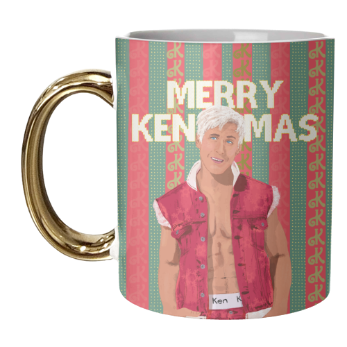 Merry Kenmas - unique mug by Niomi Fogden