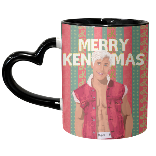 Merry Kenmas - unique mug by Niomi Fogden