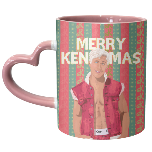 Merry Kenmas - unique mug by Niomi Fogden